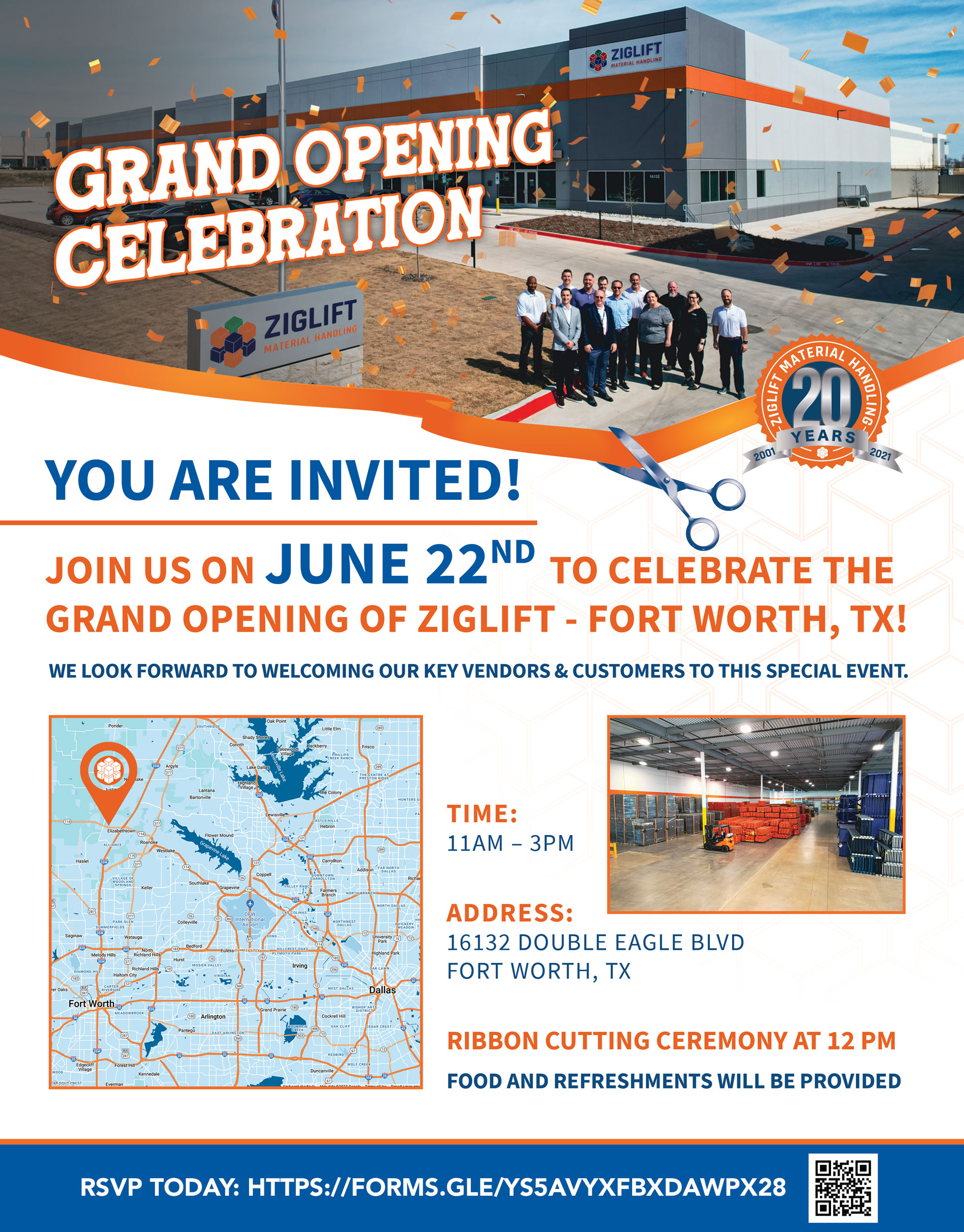 Grand Opening Celebration At Ziglift - Fort Worth, TX